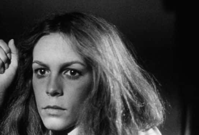 On the set of Halloween.