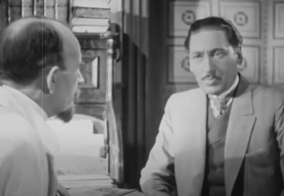 Willy Birgel  as diesel in movie in suit