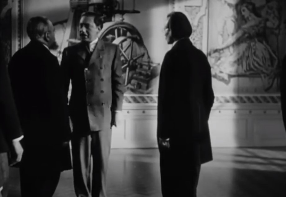 Willy Birgel  as diesel in movie in suit