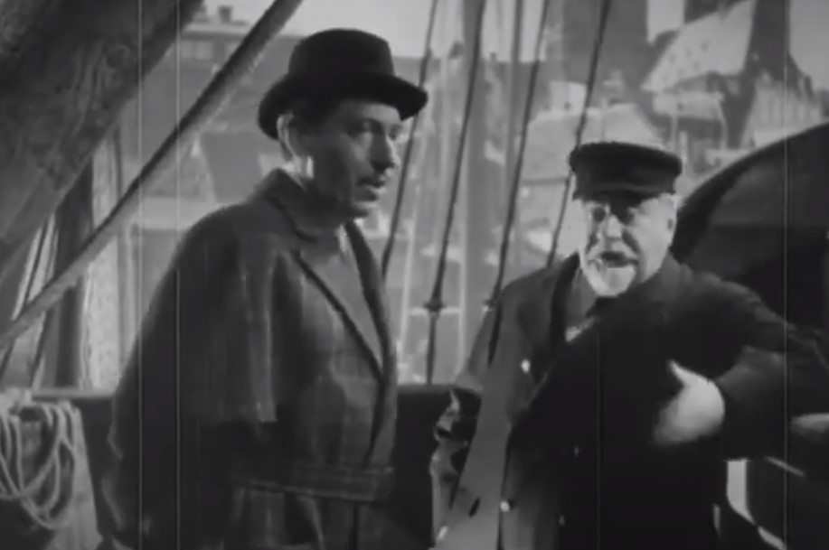 Willy Birgel  as diesel in movie in suit