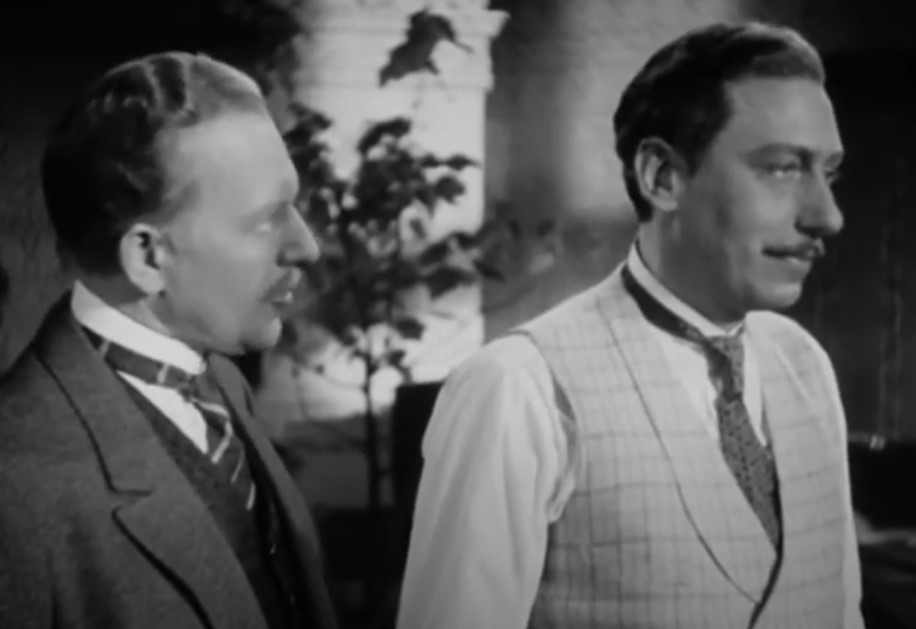 Willy Birgel  as diesel in movie in suit