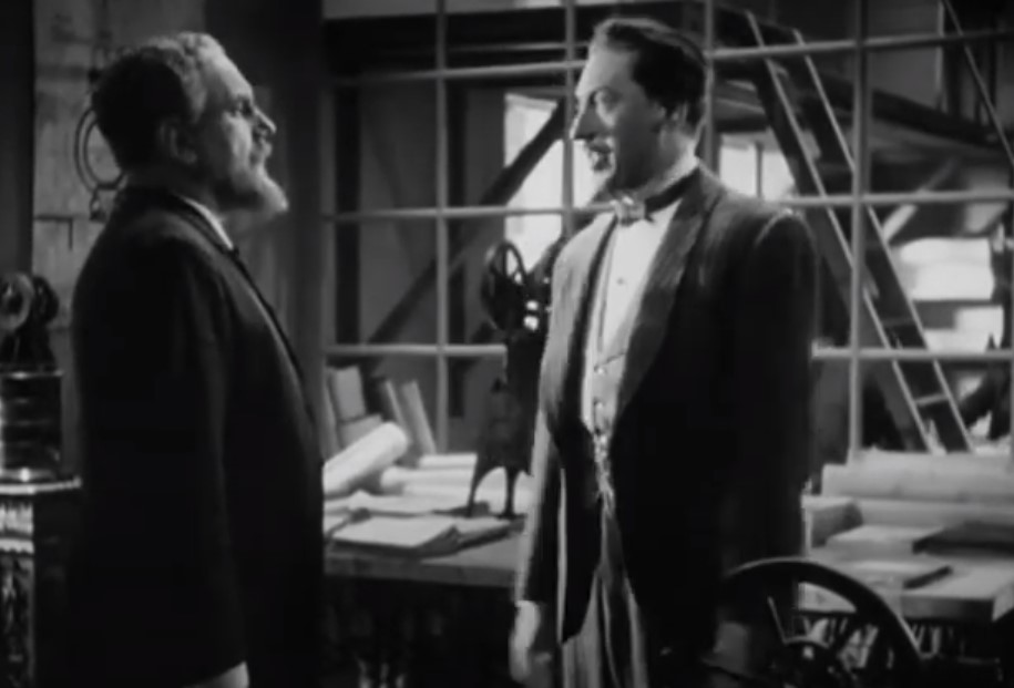 Willy Birgel  as diesel in movie in suit