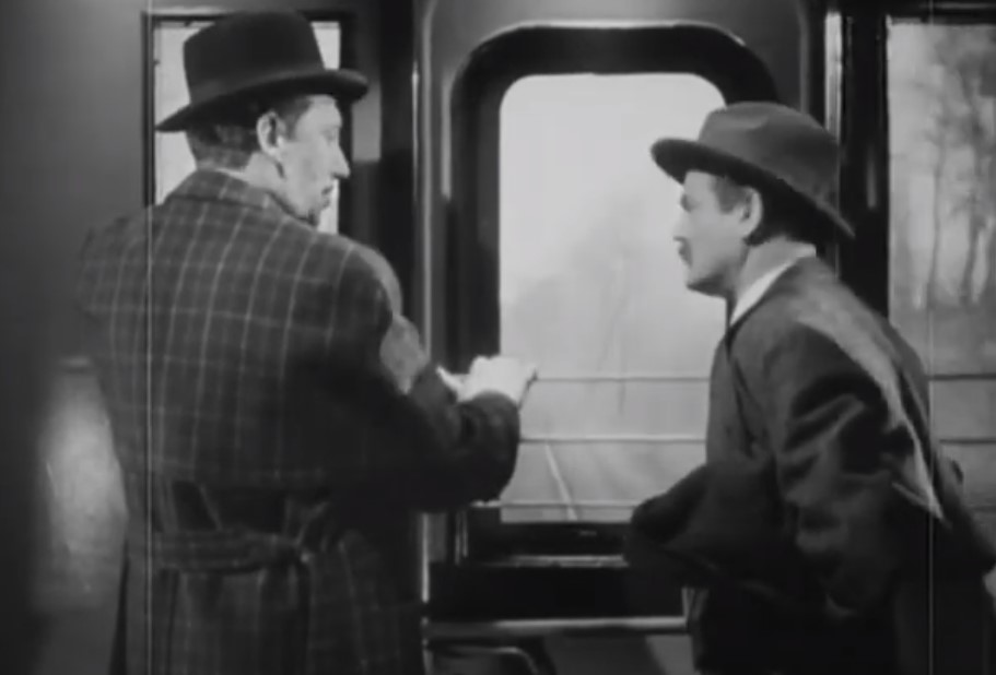 Willy Birgel  as diesel in movie in suit