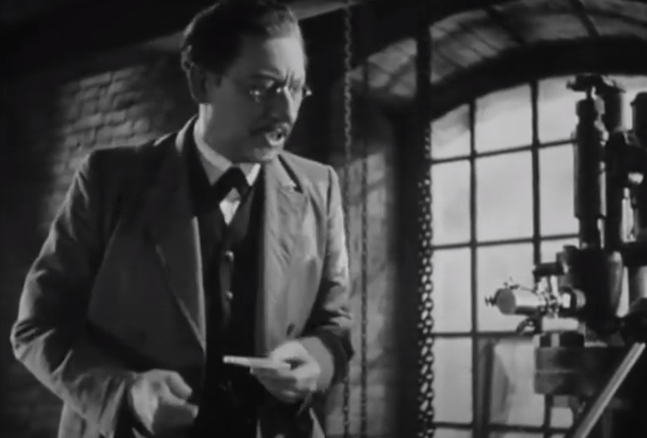 Willy Birgel  as diesel in movie in suit