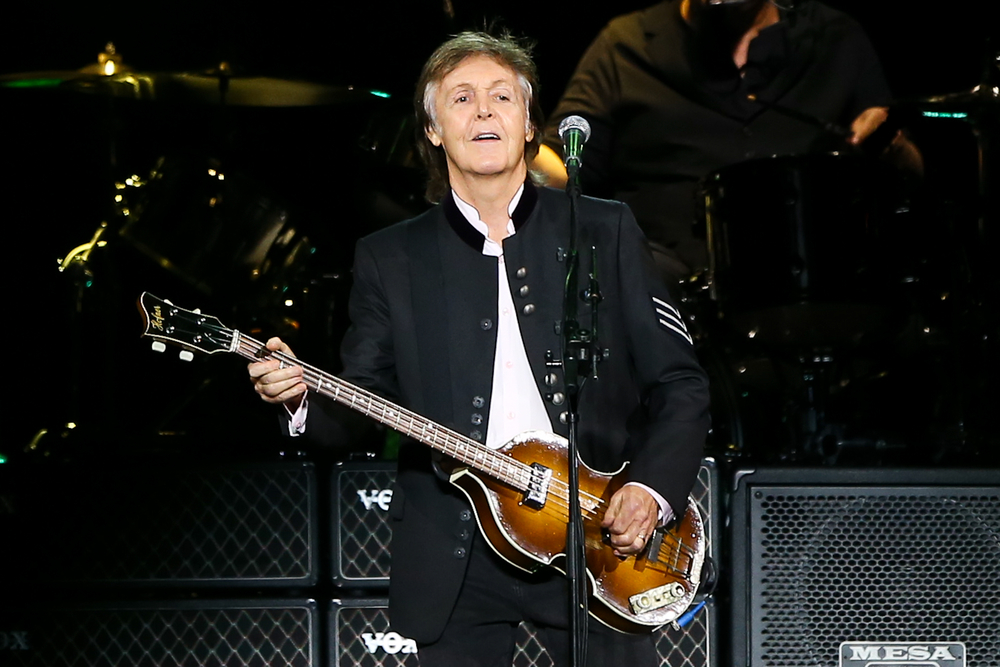 Singer Paul McCartney performs onstage at NYCB Live in Uniondale