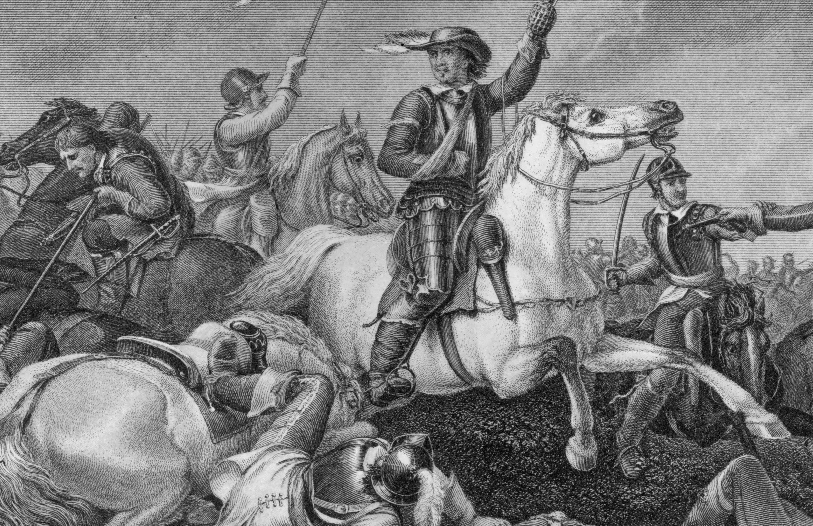 Cromwell In Battle.