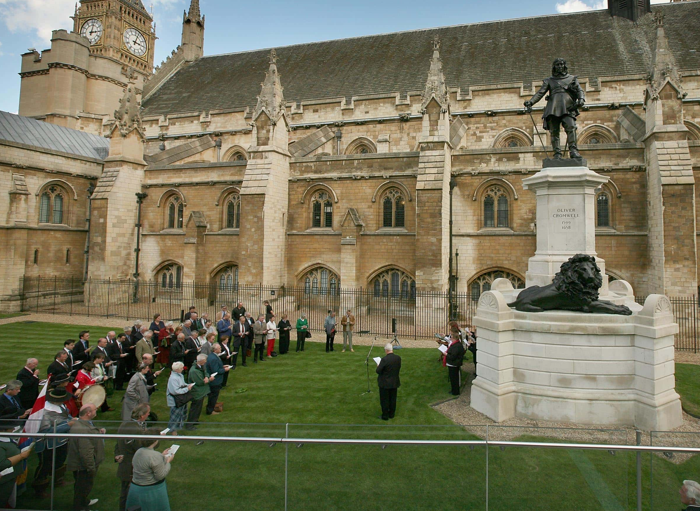 Cromwell Association Marks The Anniversary Of Oliver Cromwell's Death.