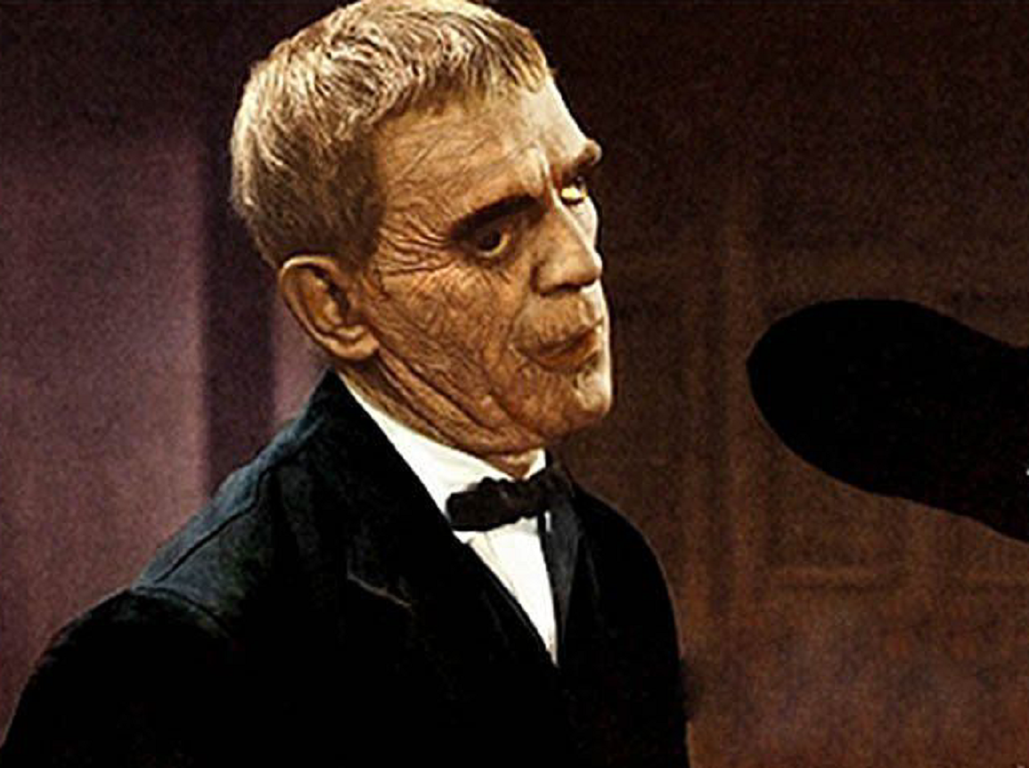 Lobby card for the 1935 Universal horror movie, The Raven - 1935