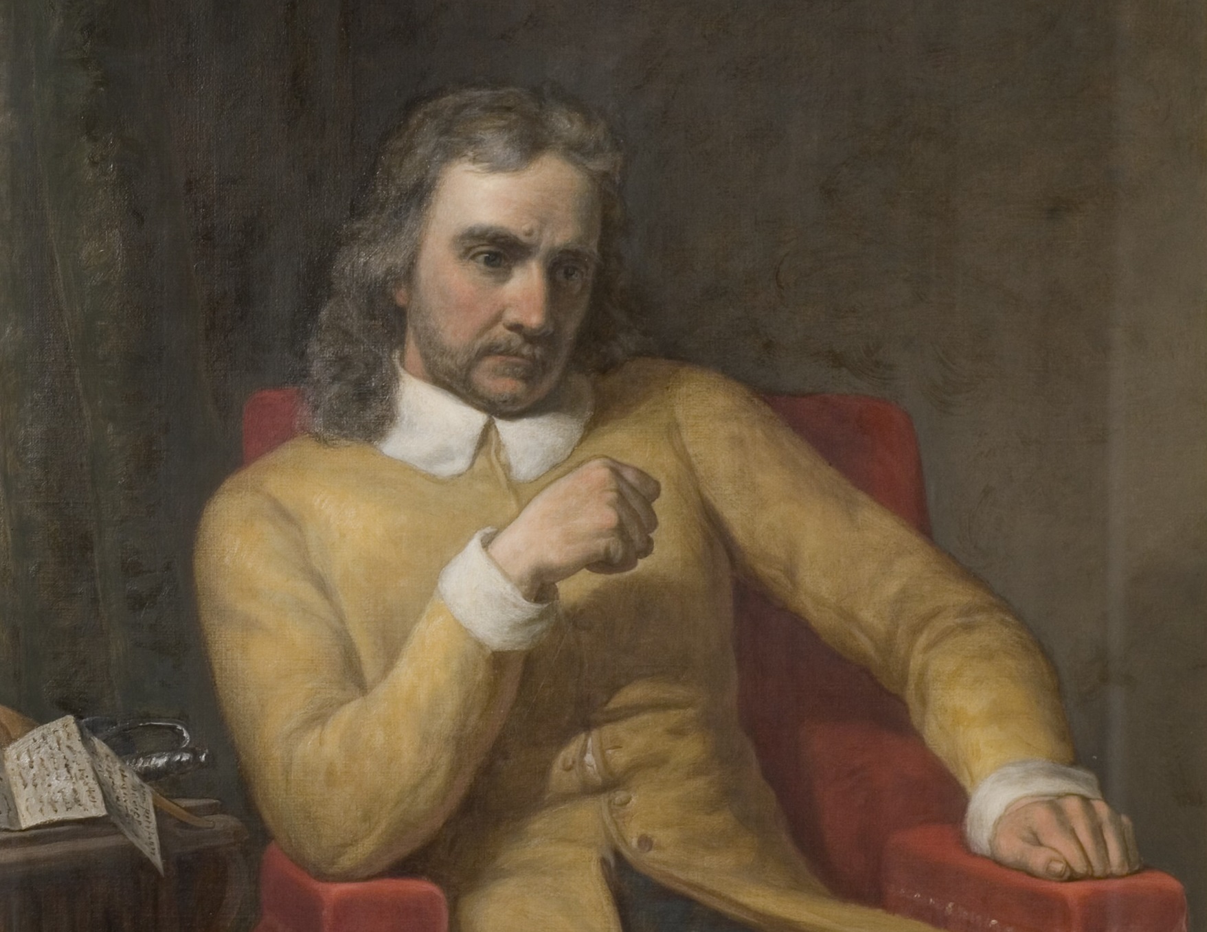 Oliver Cromwell oil painting - 1868