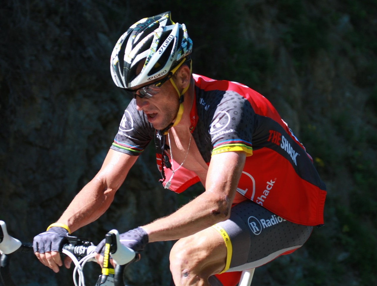 Lance Armstrong at Tour de France - 2010