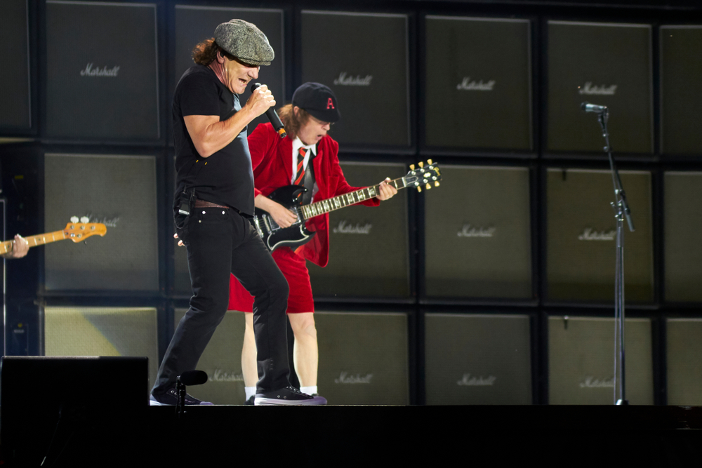 Live Concert of AC/DC Stadium Vicente Calderon Madrid