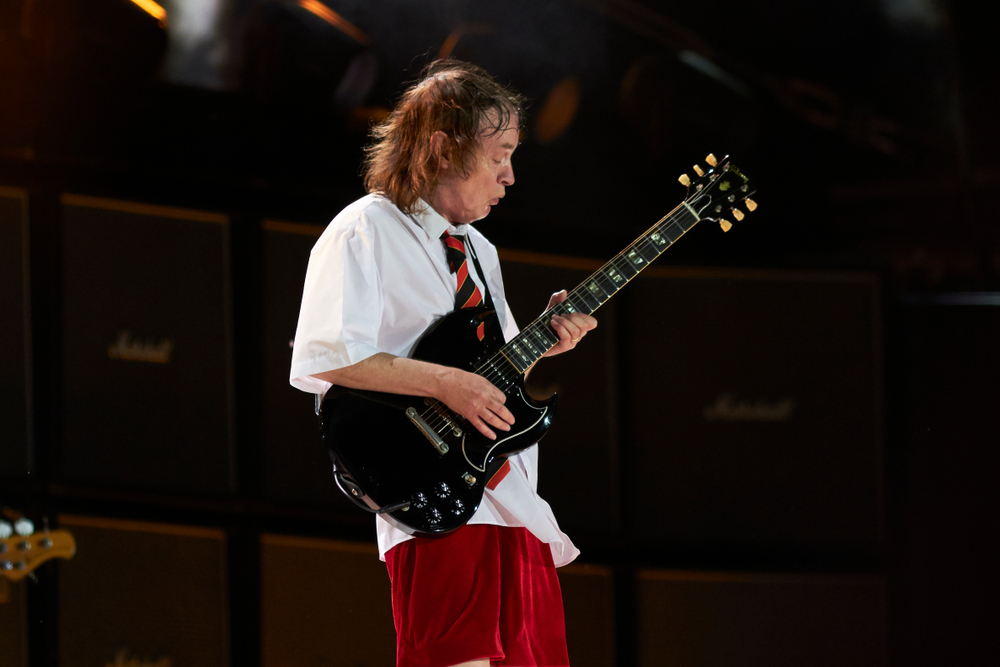 Live Concert of AC/DC Stadium Vicente Calderon Madrid