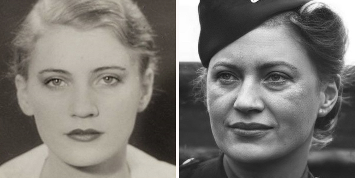 Lee Miller -  Female war correspondent during World War II - 1943