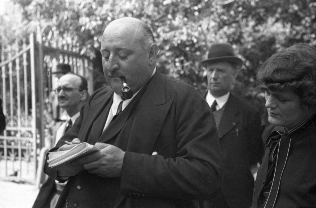 Valentine Browne in suit