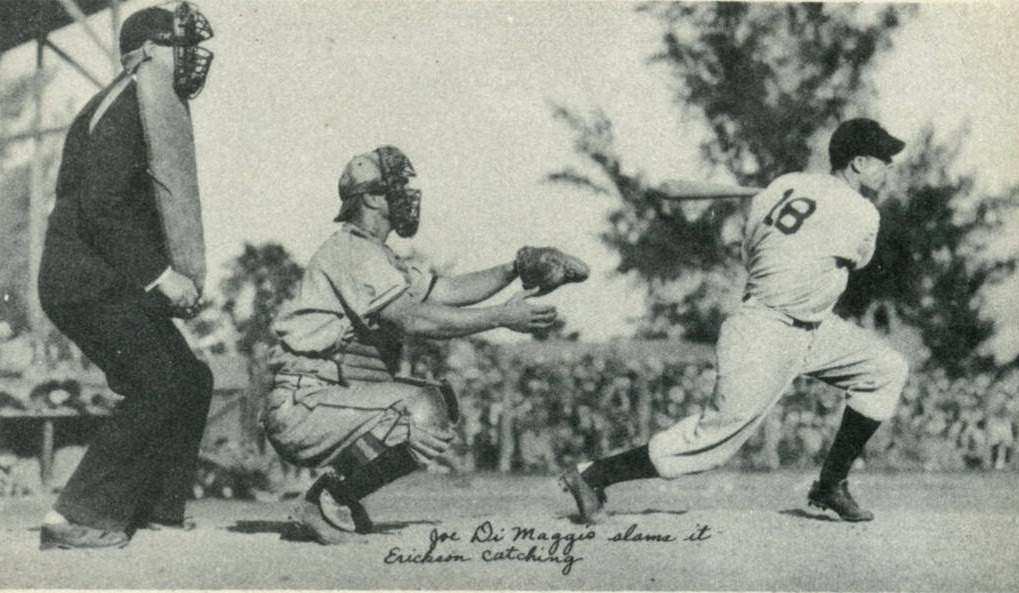 Hank Erickson and Joe DiMaggio