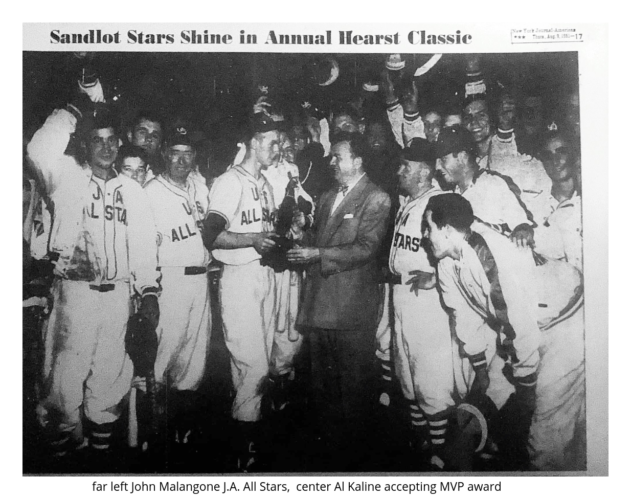 annual hearst classic baseball 1951
