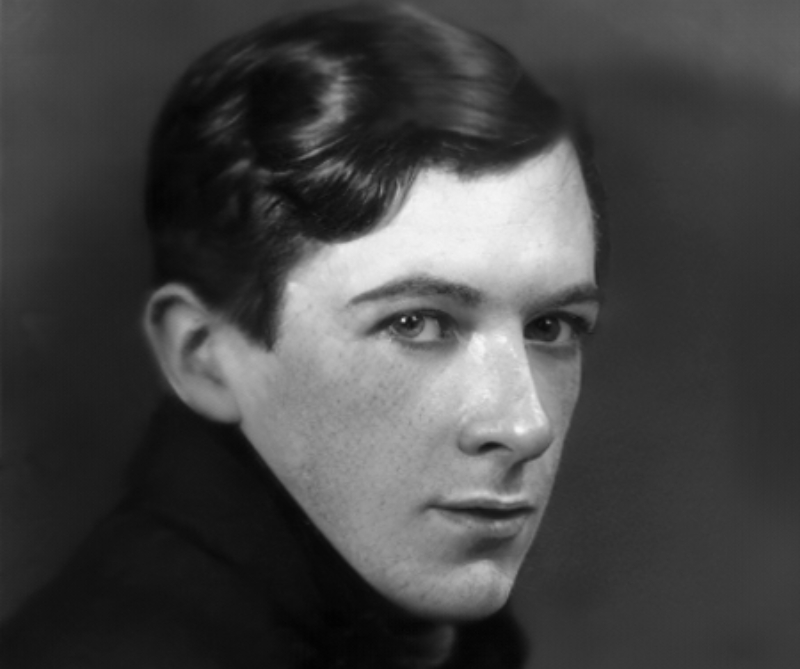 Cecil Beaton in black