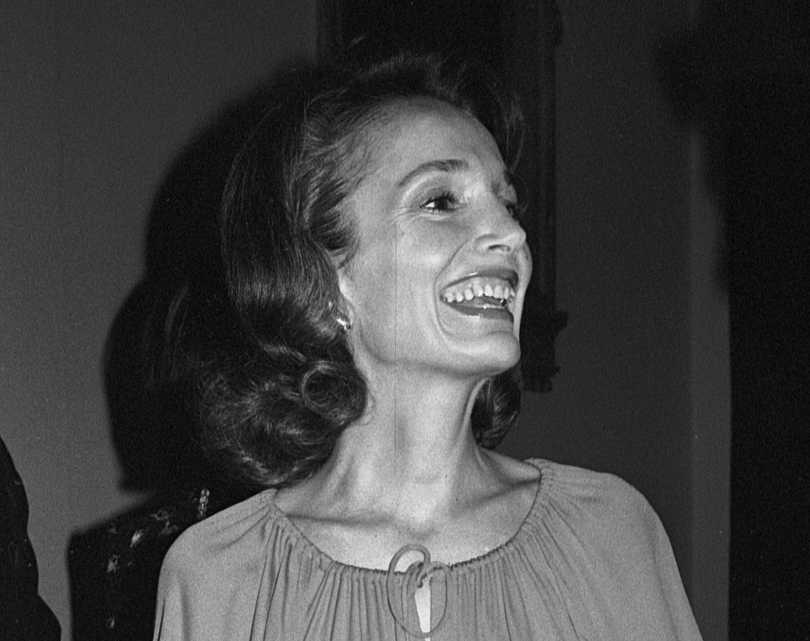 Portrait close ups of Lee Bouvier Radziwill - 1975