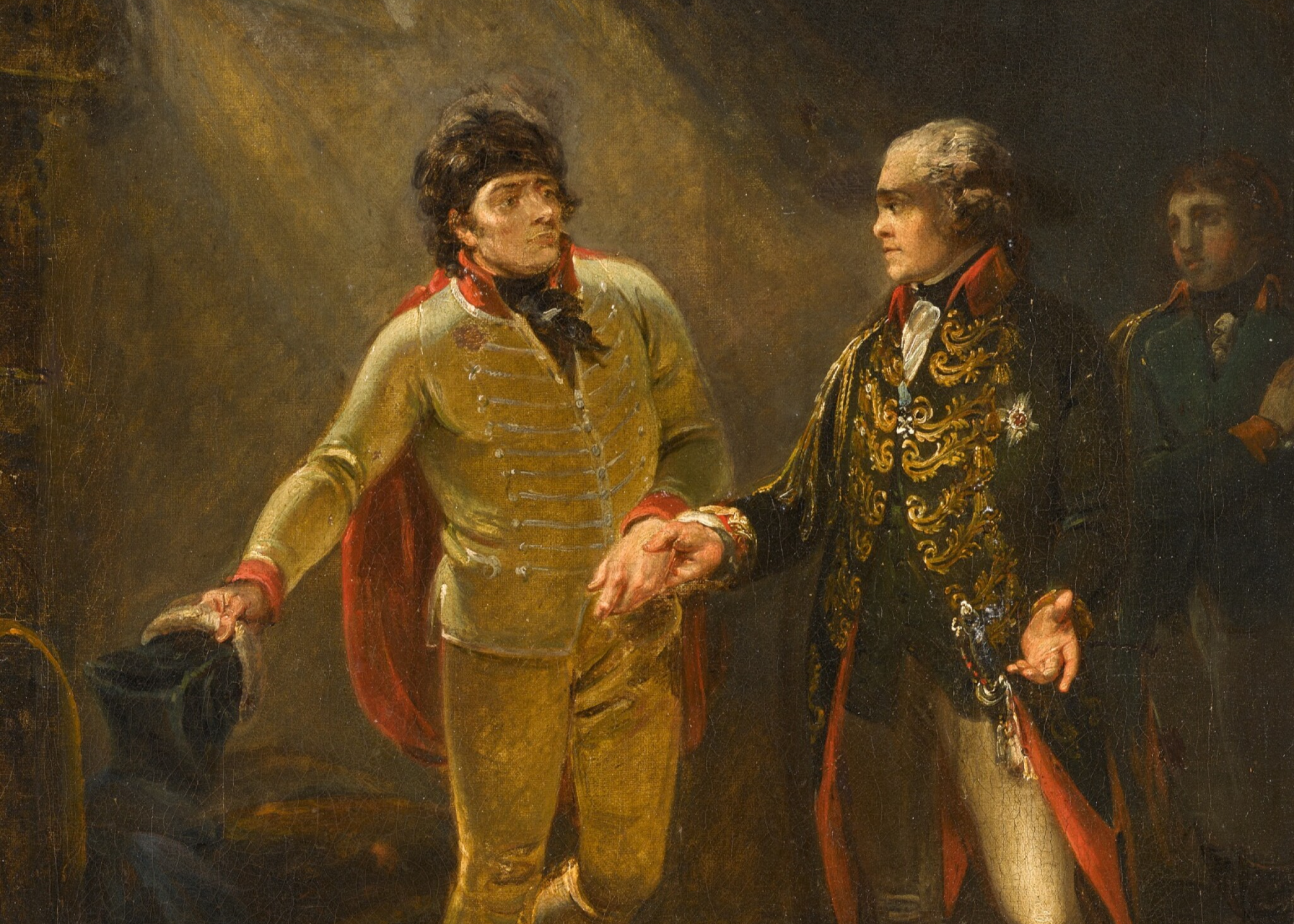 Emperor Paul I of Russia granting liberty to General Kościuszko (by Henry Singleton)