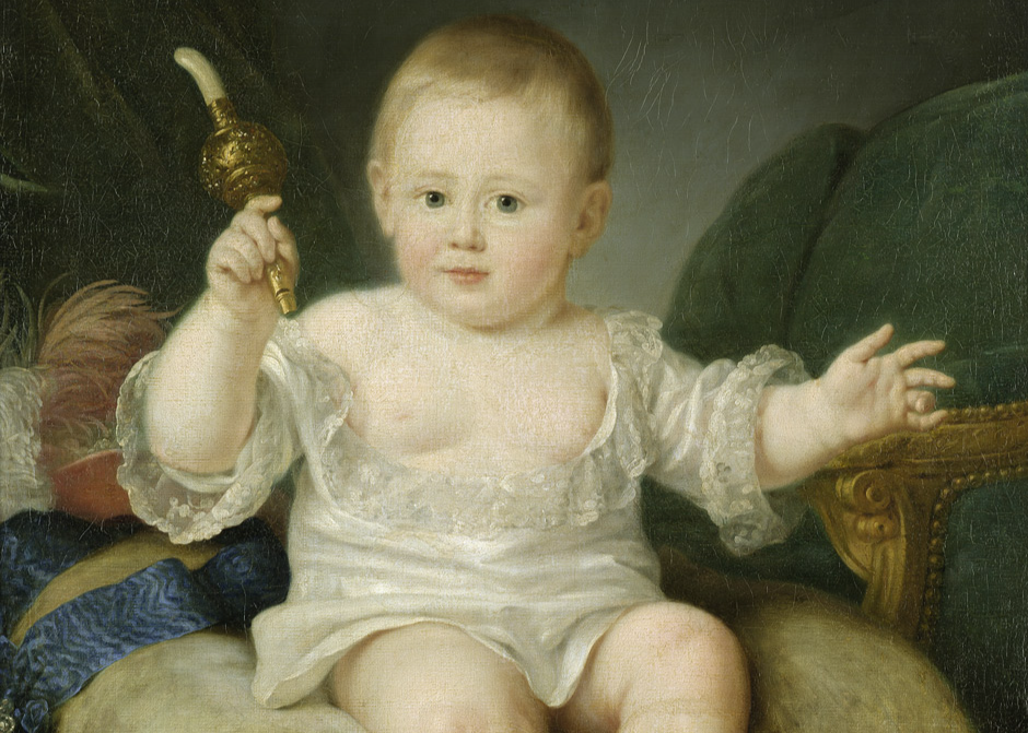 Alexander I of Russia as child attributed to Voille