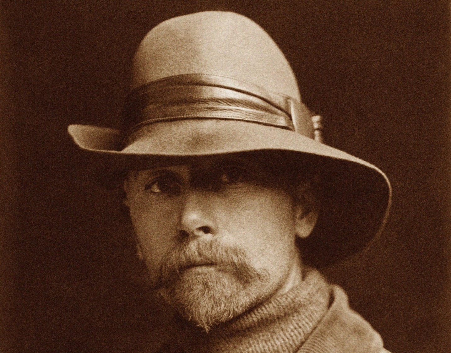 Edward S. Curtis portrait.