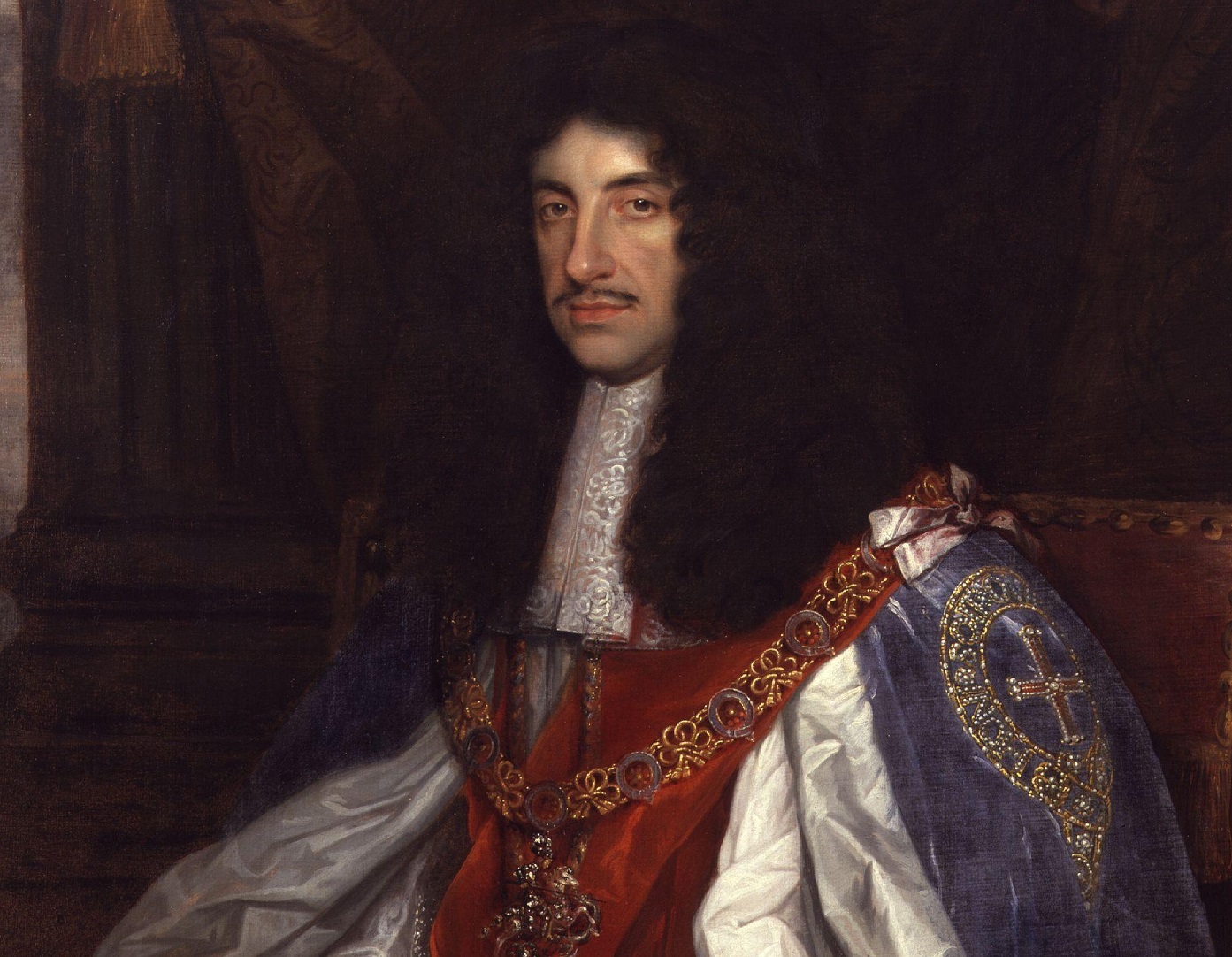 Portrait of Charles II in Garter Robes between 1660 and 1665