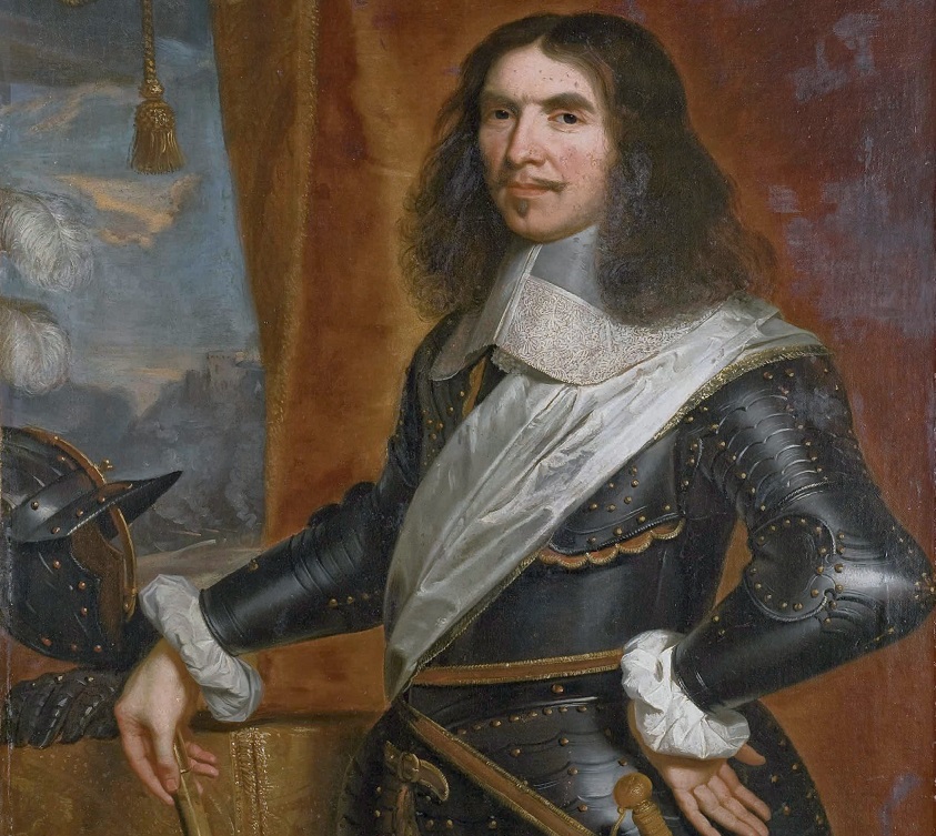 Henri De La Tour D'auvergne, Vicomte De Turenne - wearing armor and looking at front - 17th century