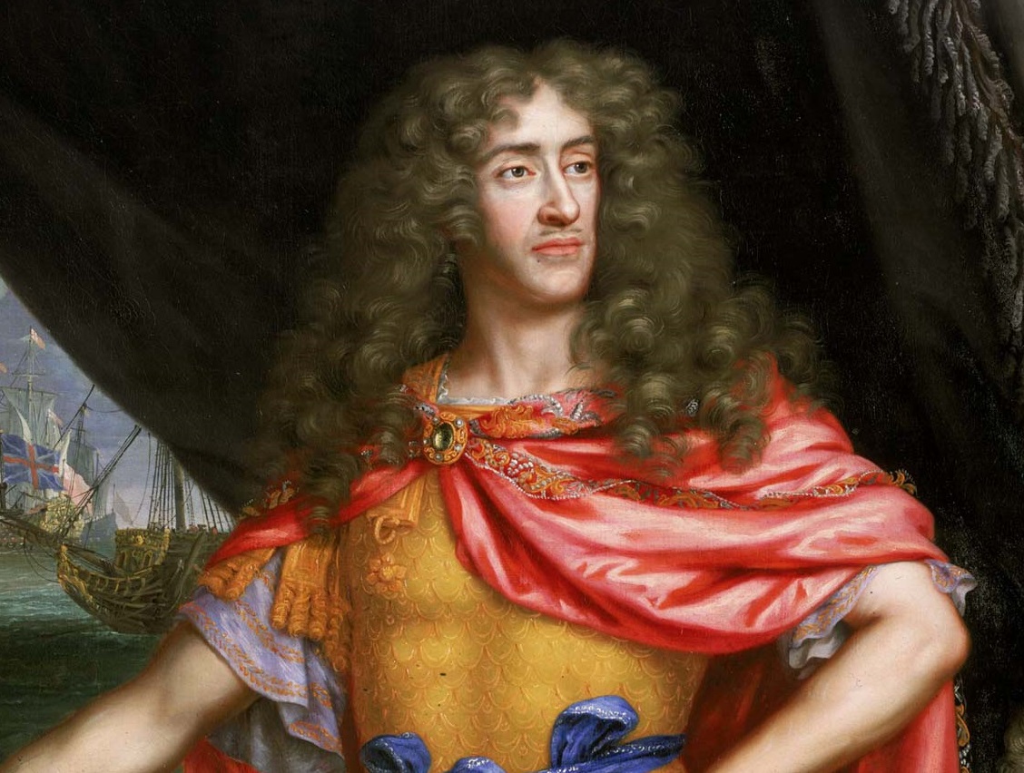 James II of England, then Duke of York looking at side - circa 1672