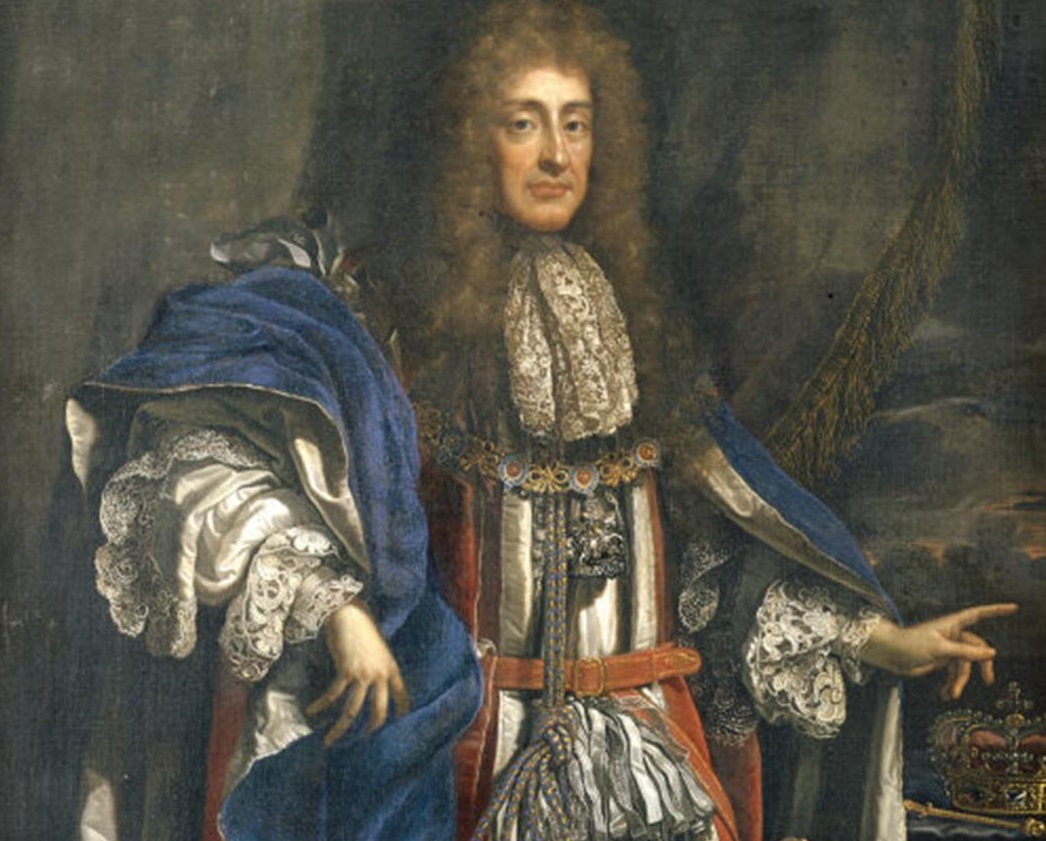 Portrait of King James II, in Garter Robes - circa 1715