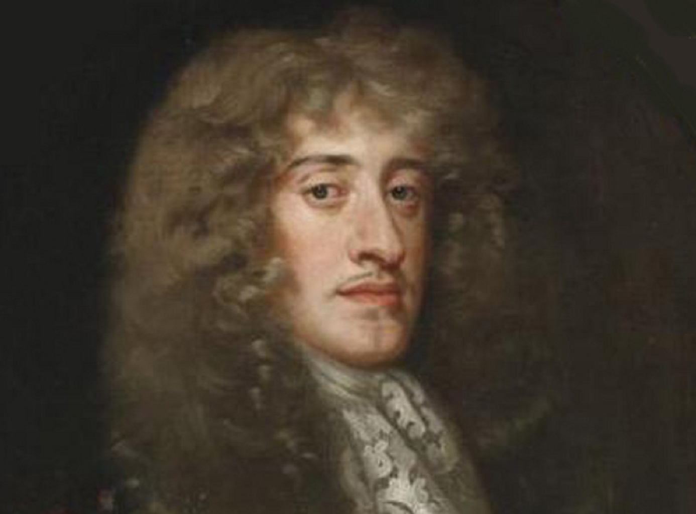 Portrait of James II of England looking at front - 17th century