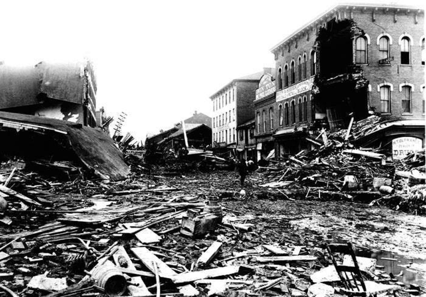 Johnstown Flood National Memorial, 1889.