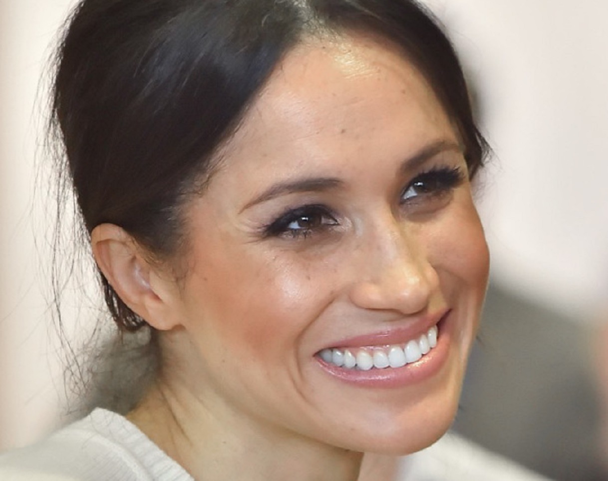 Portrait of Meghan Markle smiling - 2018