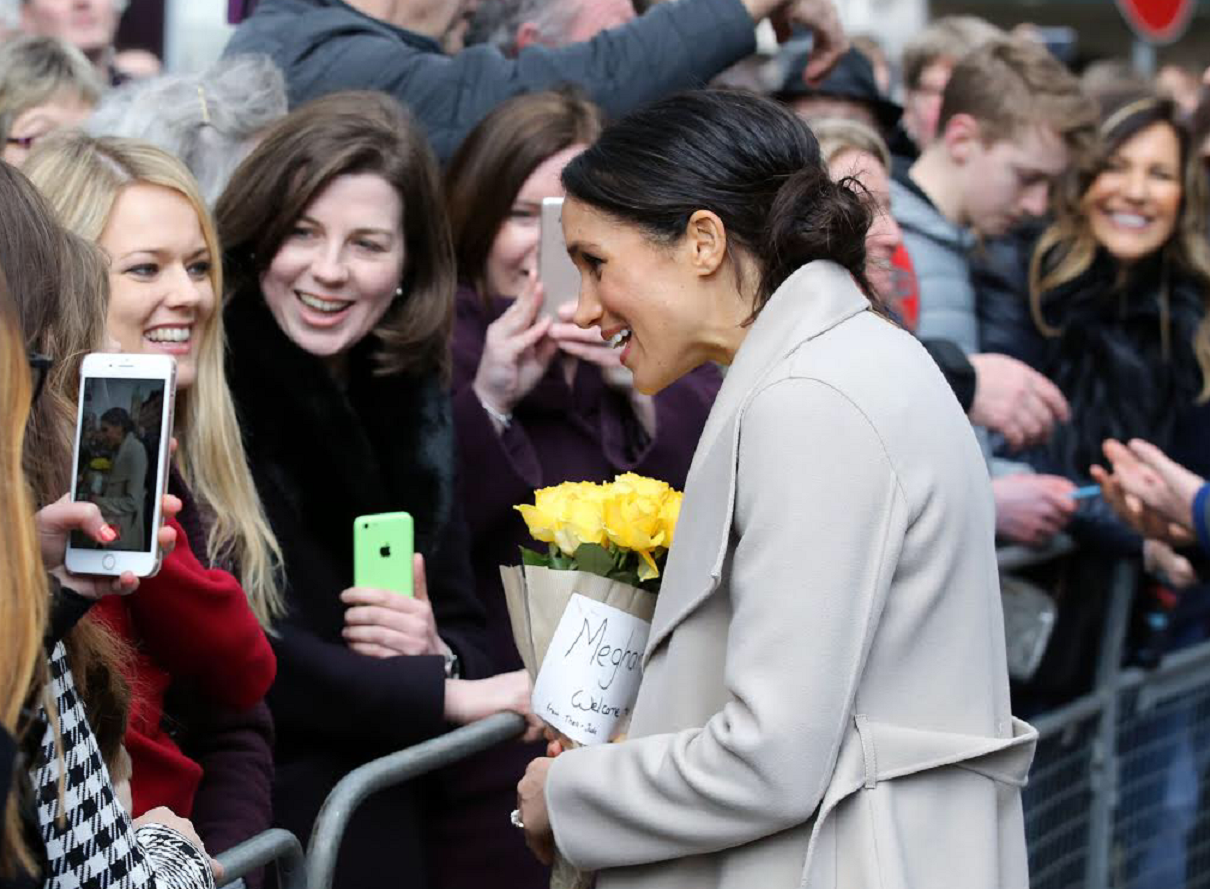 Ms. Markle Visit Belfast’s Crown Liquor Saloon - 2017