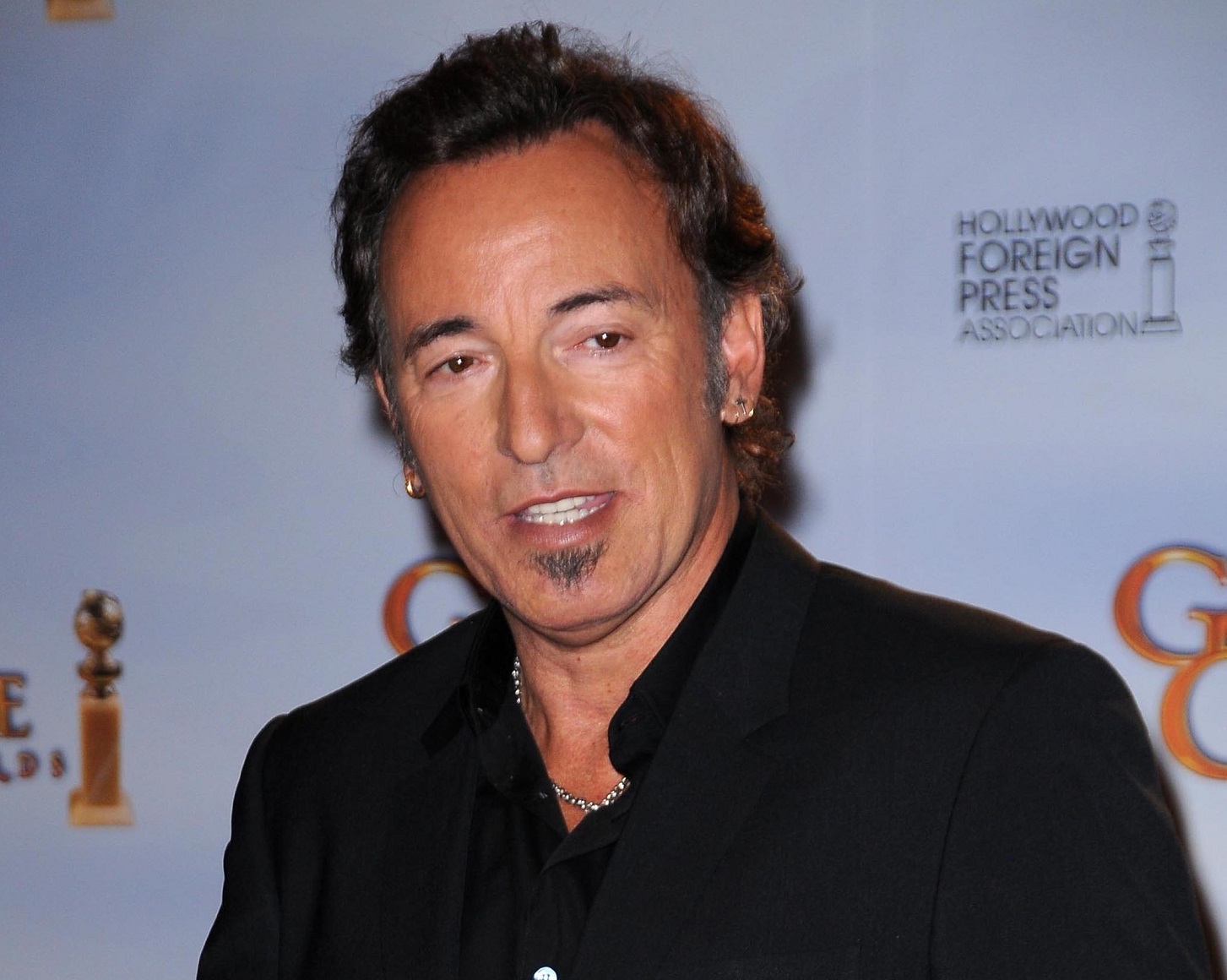 Bruce Springsteen in the press room - 2009
