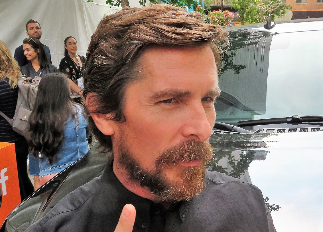 Christian Bale at the press conference - 2019