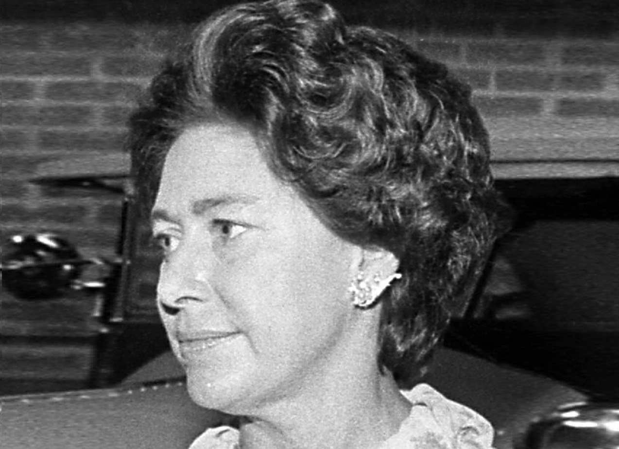 Princess Margaret At Dedication Of Rolls-Royce Service Garage - 1979
