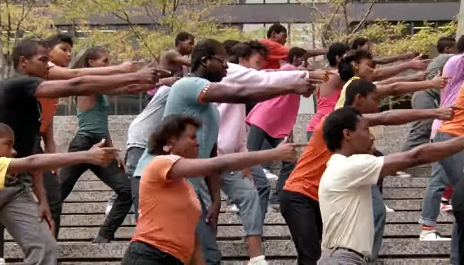 Screenshot: dancing scene from - Ferris Bueller's Day Off (1986)