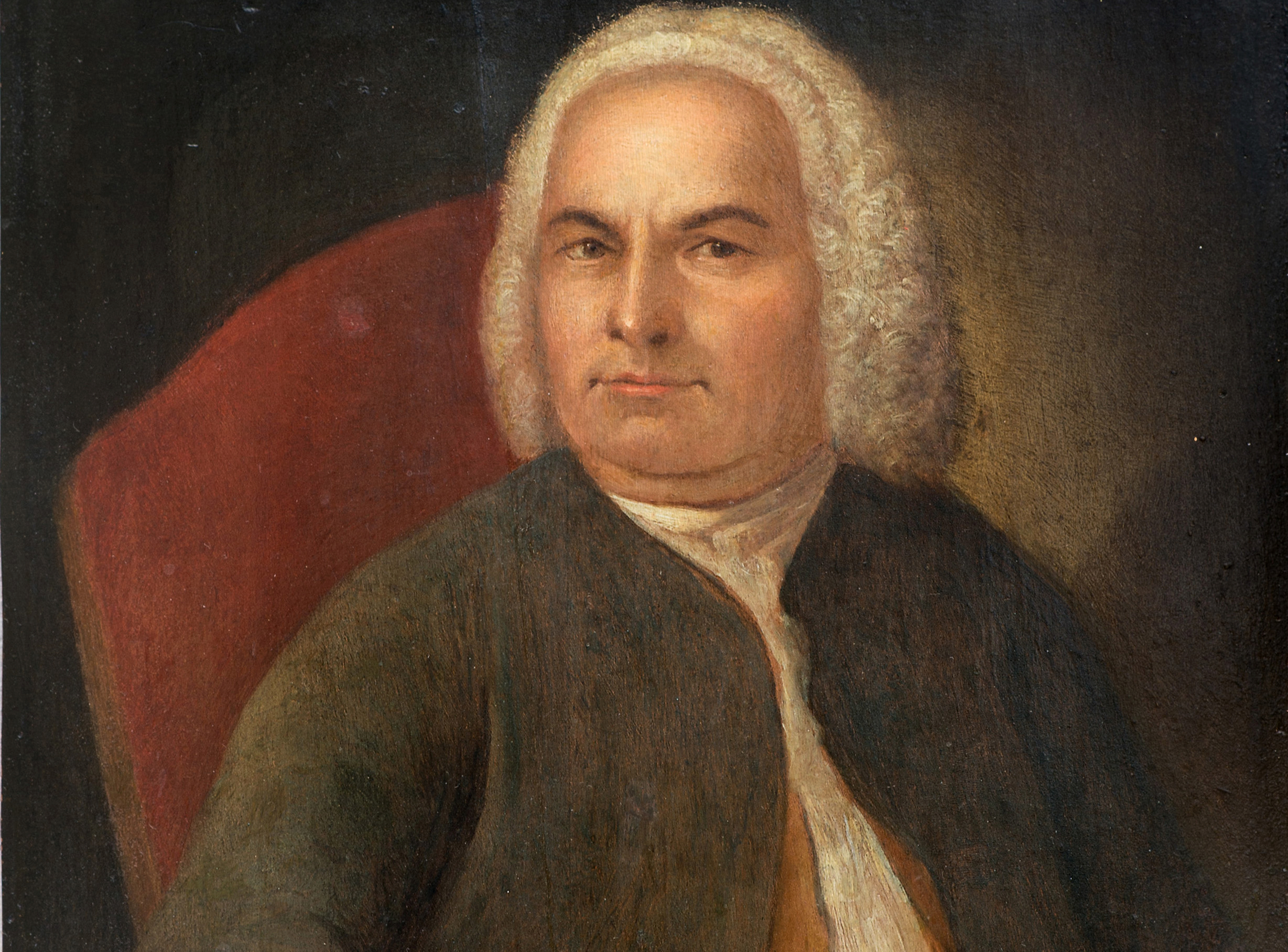 Painting of Johann Sebastian Bach by 'Gebel', before 1798