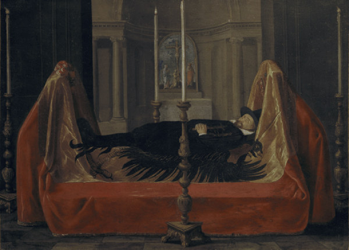 Emperor Rudolf Ii Lying In State - 1612