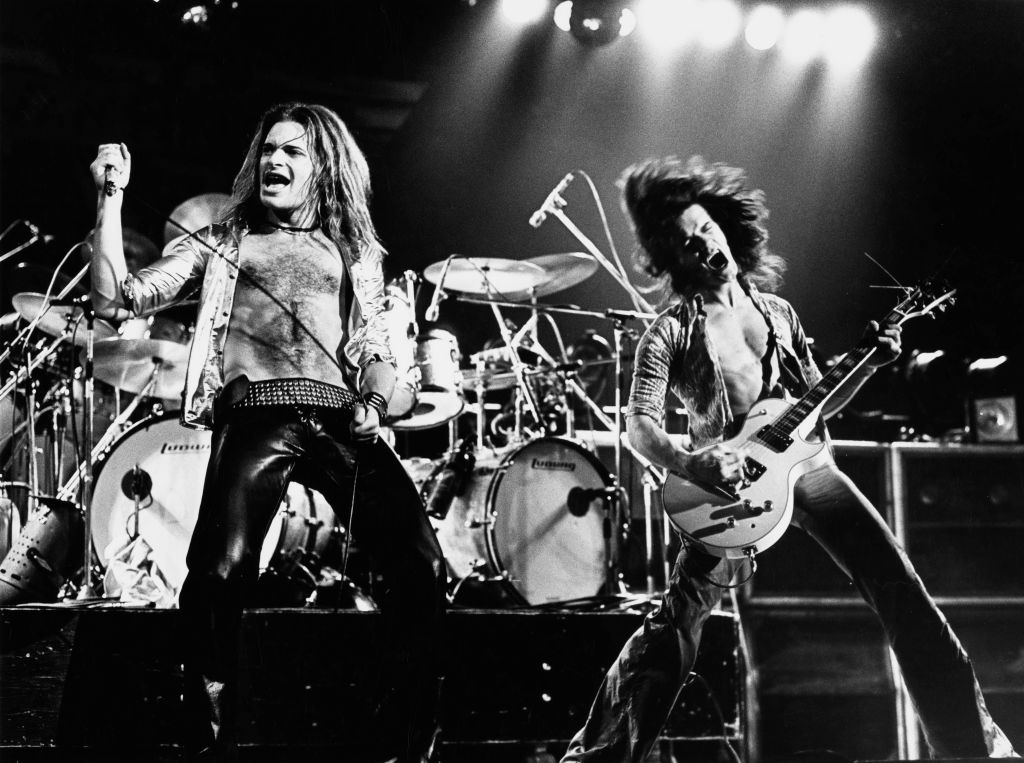 American singer-songwriter and musician David Lee Roth and Dutch-American musician, songwriter, producer, and inventor Eddie Van Halen