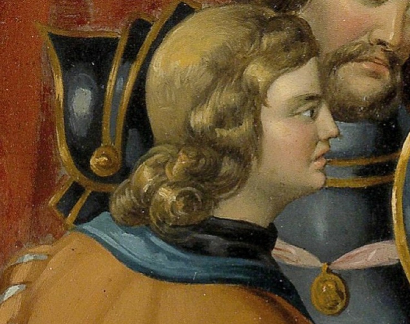 Image painting of Emperor Rudolf II - 19th century