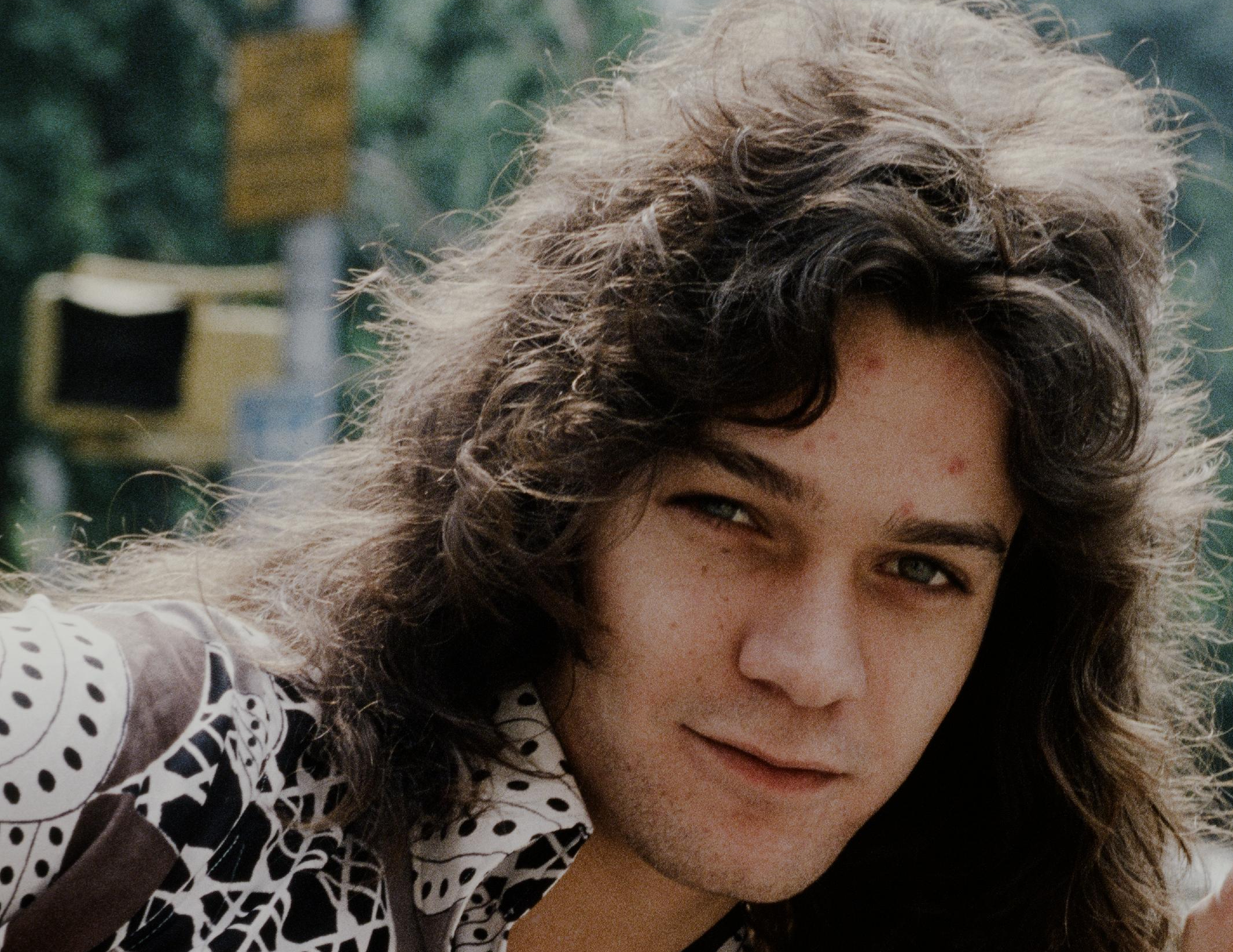 Eddie Van Halen take a pause