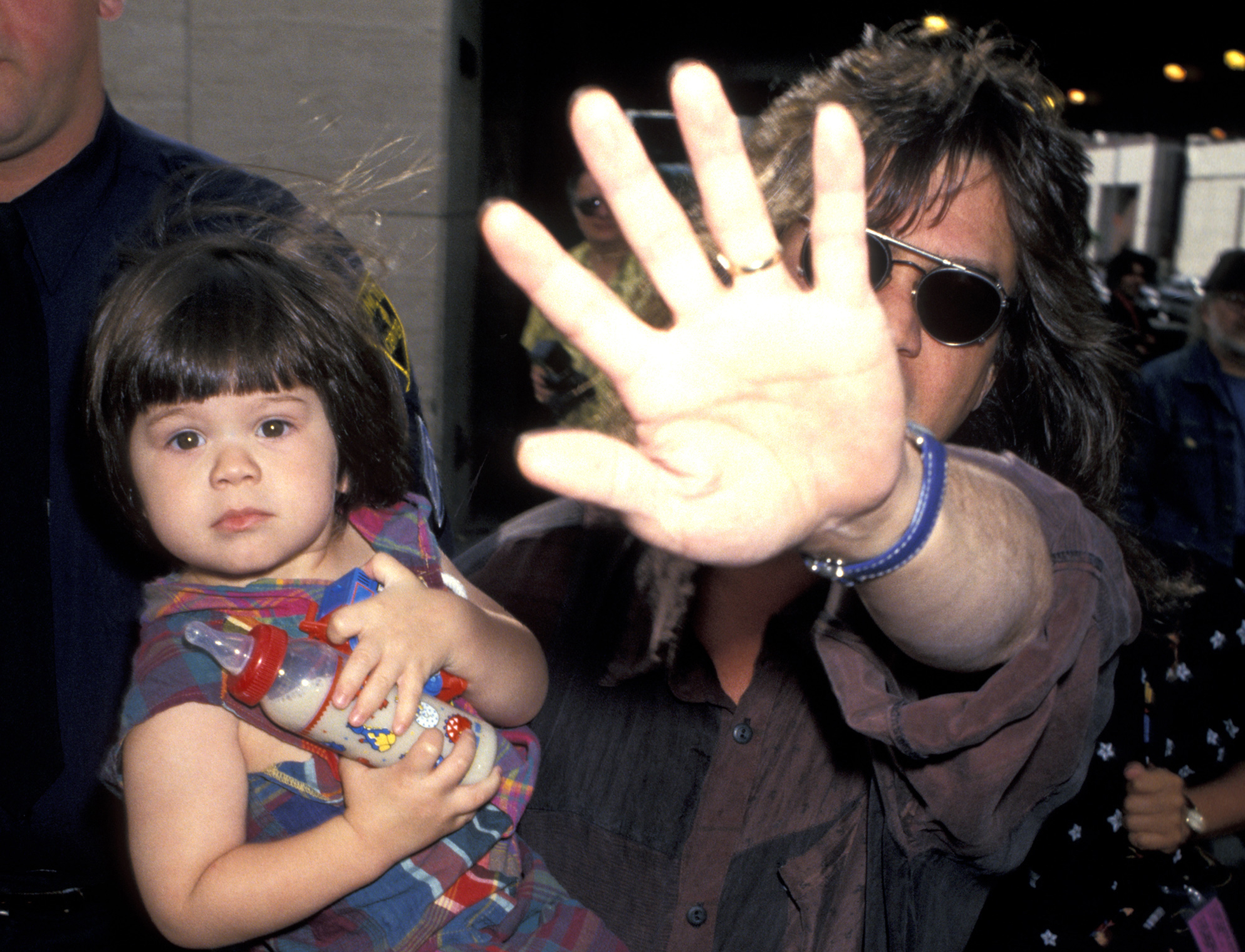 Eddie Van Halen and son Wolfgang