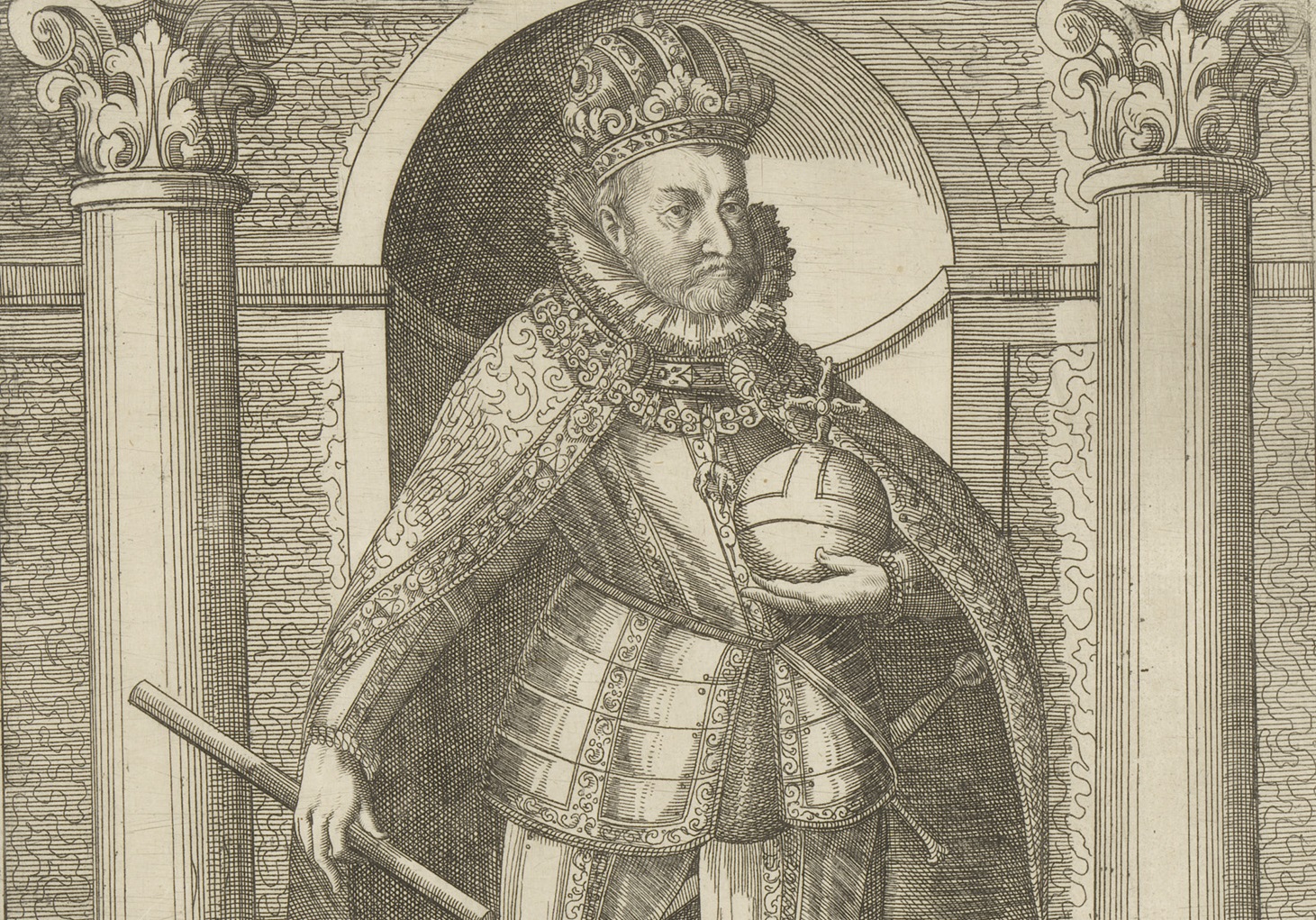 Portrait of Emperor Rudolf II - circa 1610