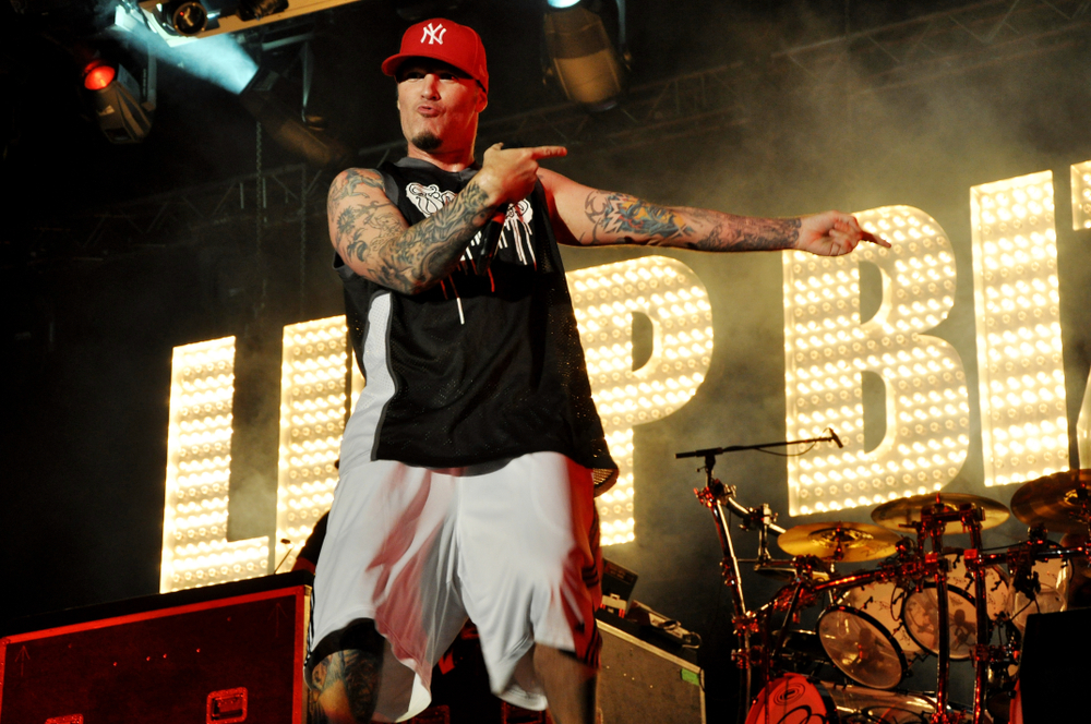 Limp Bizkit band on the rock'n coke event