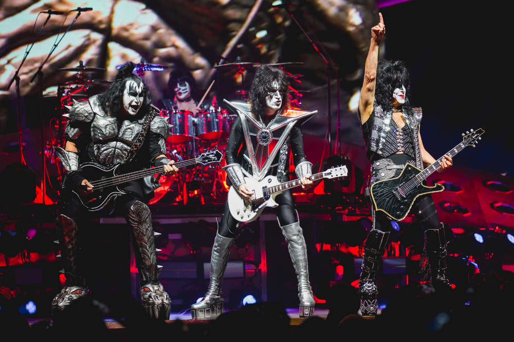 KISS performs live at Van Andel Arena
