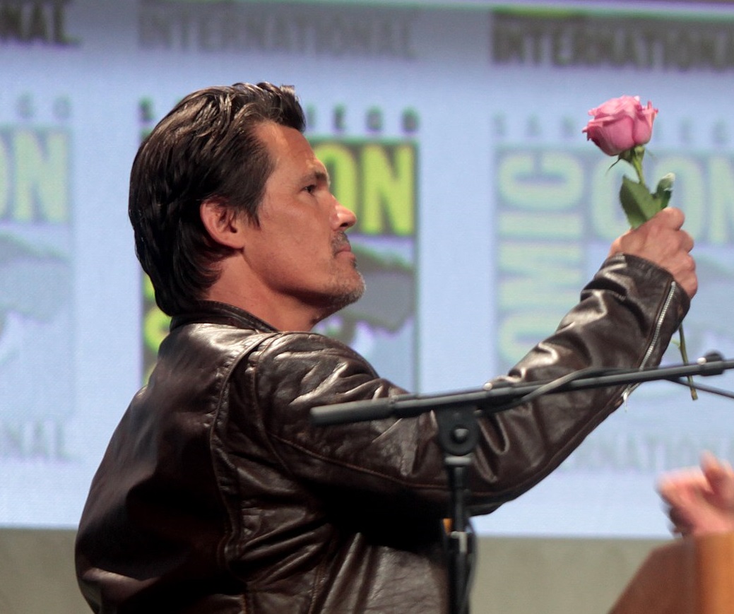 Josh Brolin promoting the film Avengers Age of Ultron at the  - 2014