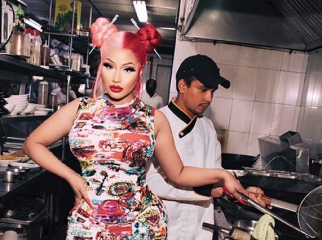 Cover art for Nicki Minaj's single 