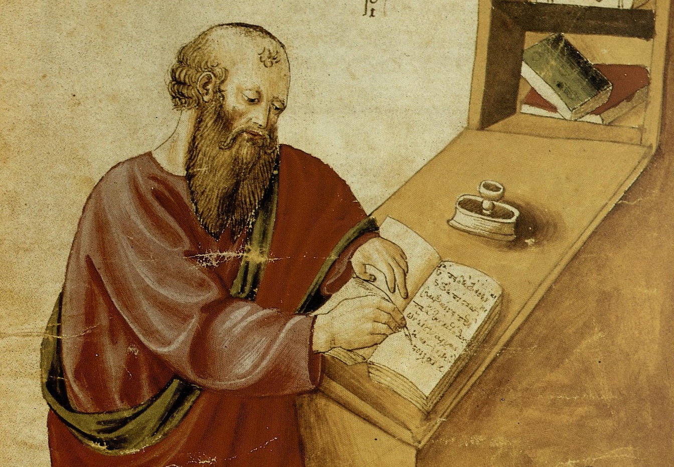 Aristotle at his writing-desk - 1457