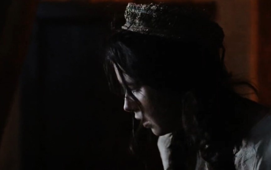 Mariya Andreeva as Sophia Palaiologina  at night